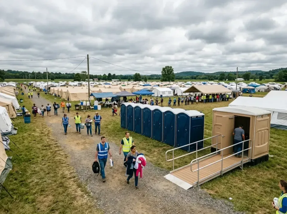 disaster-relief-camp-restrooms-010 — frequently asked questions, Dumpster & Portable Bathrooms Rental in Frankfort, IN